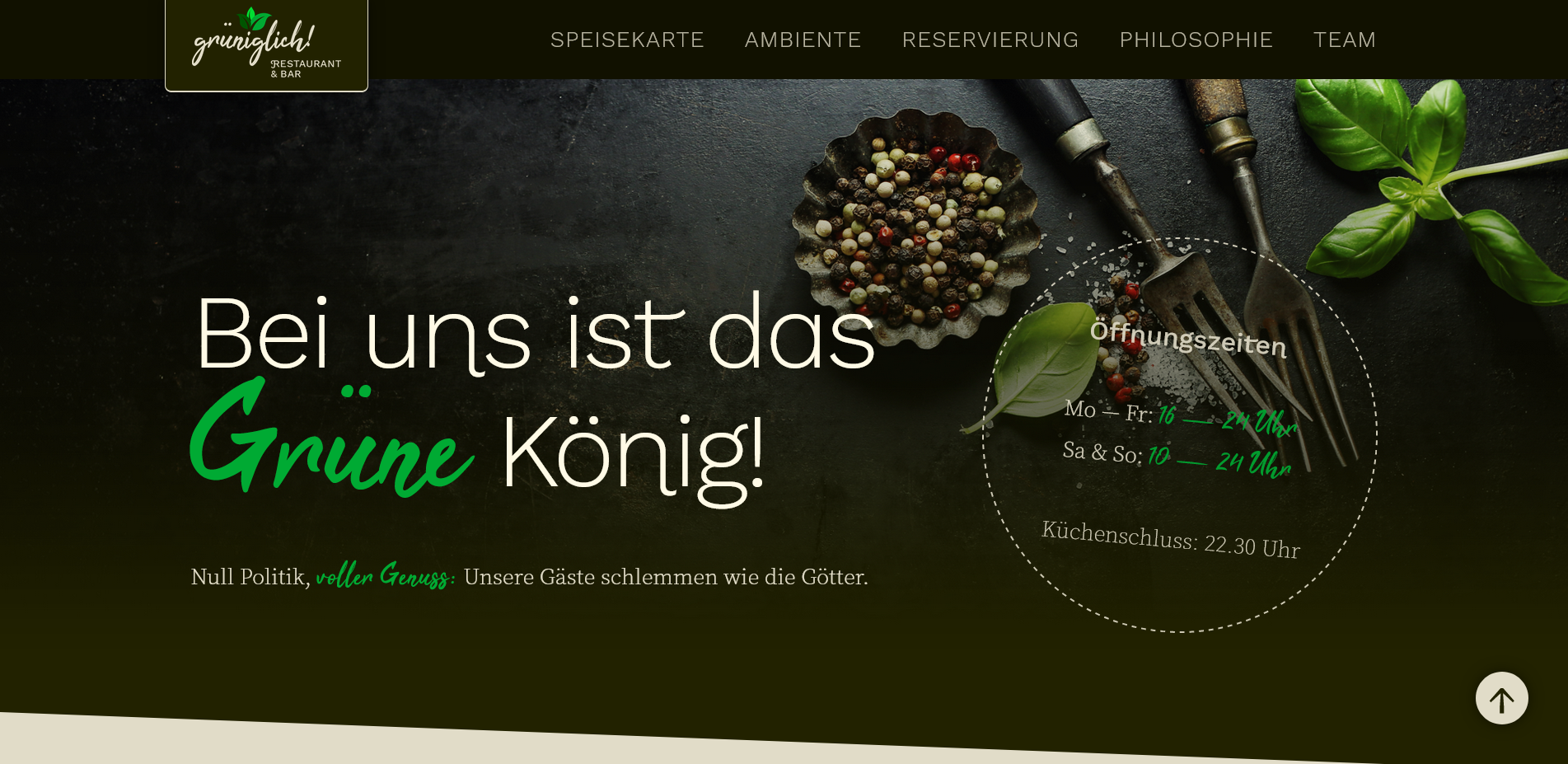 zur Beispielseite grueniglich.de