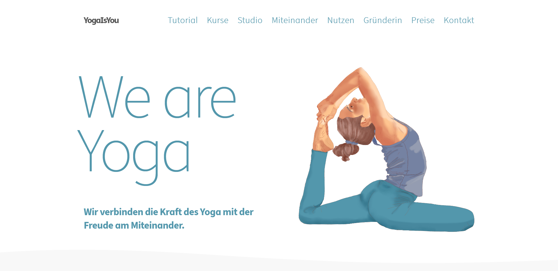 zur Beispielseite YogIsYou